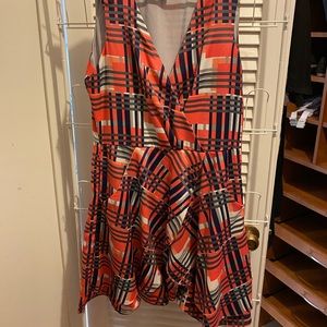 Banana republic fun colorful dress